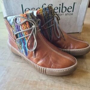 Women Shoes Lace Up Boots